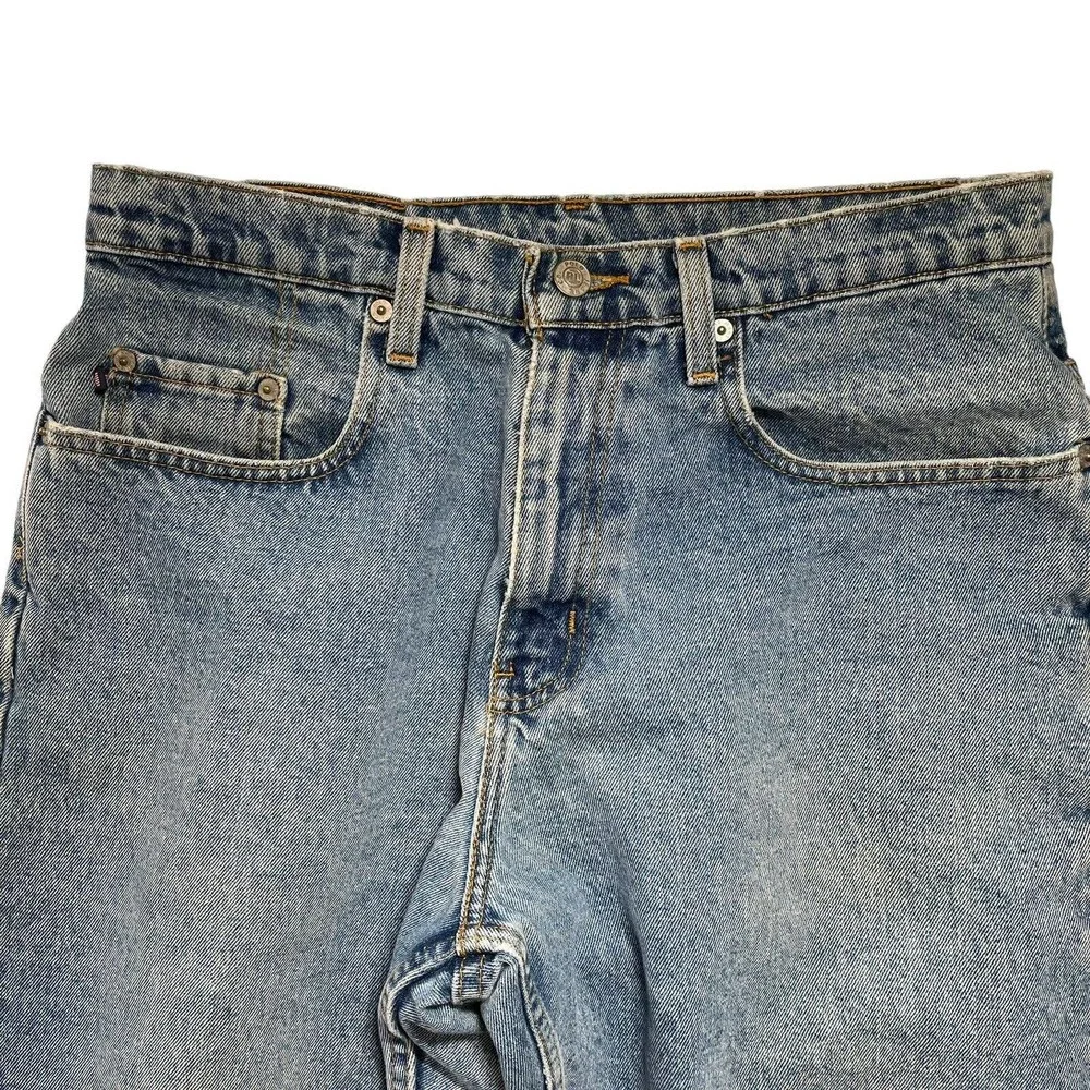 Vintage 90s Ralph Lauren Polo Jeans Co Mens 32x30 Loose Fit Tapered Denim‎